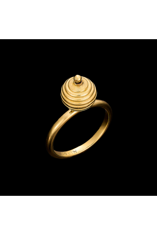 ANEL MALABARES SOLO DOURADO