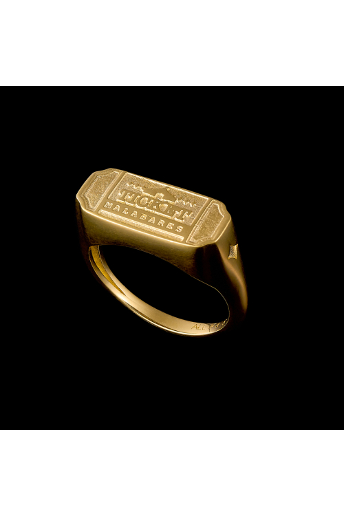 ANEL TICKET DOURADO