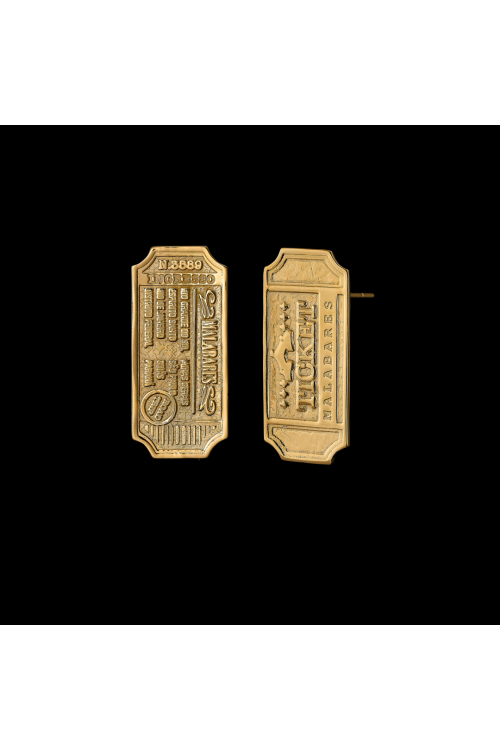 BRINCO TICKET DOURADO