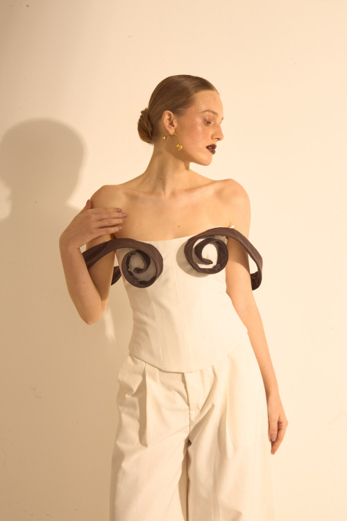Aluf — CORSET VICTORIA OFF WHITE