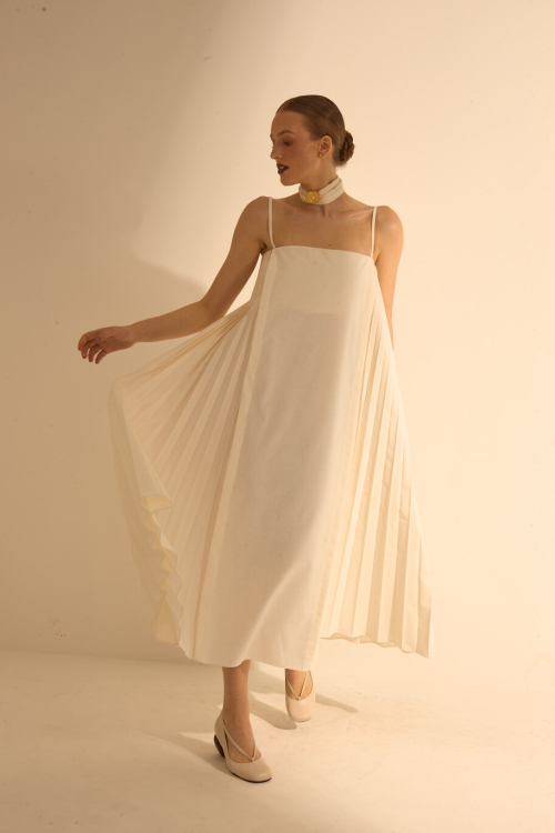 Aluf — VESTIDO SOLEIL OFF WHITE