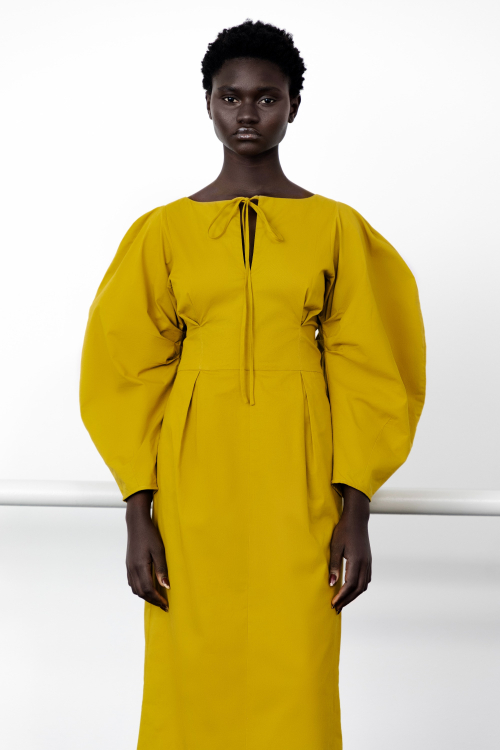 VESTIDO BAMBOLÊ PISTACHE