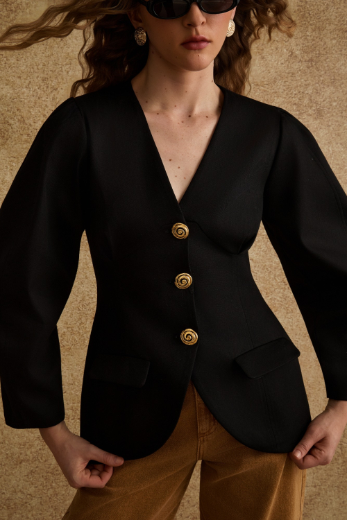 Aluf — BLAZER SILENCIO PRETO
