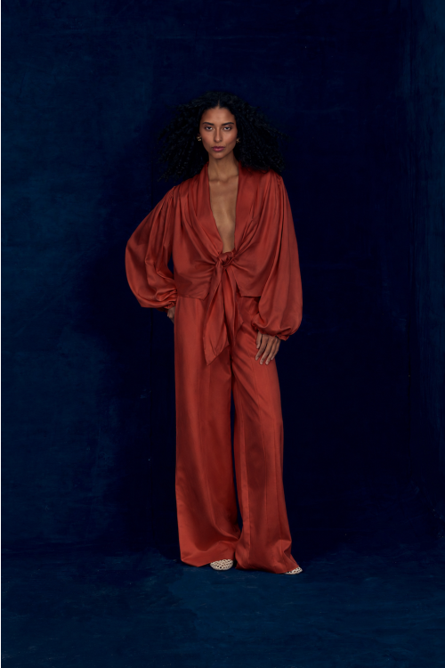 BLUSA SARDI	TERRACOTA	