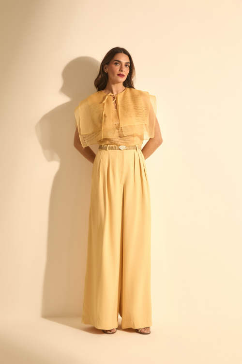 Aluf — BLUSA CARTAS PAPIRO
