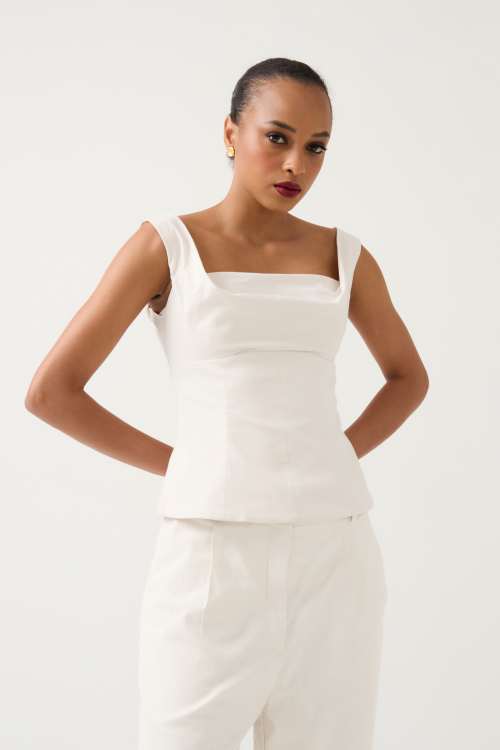 BLUSA CORSET OFF WHITE
