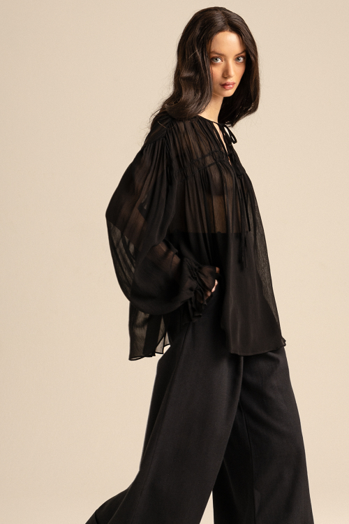 Aluf — ALUF - Blusa Eva Preto