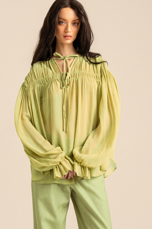 BLUSA EVA VERDE CLARO