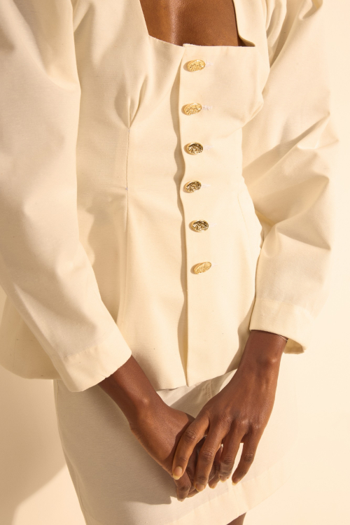 Aluf — BLUSA LOLITA OFF WHITE