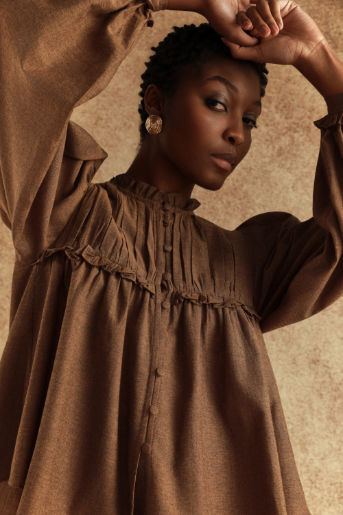 Aluf — BLUSA MELINA FERRUGEM