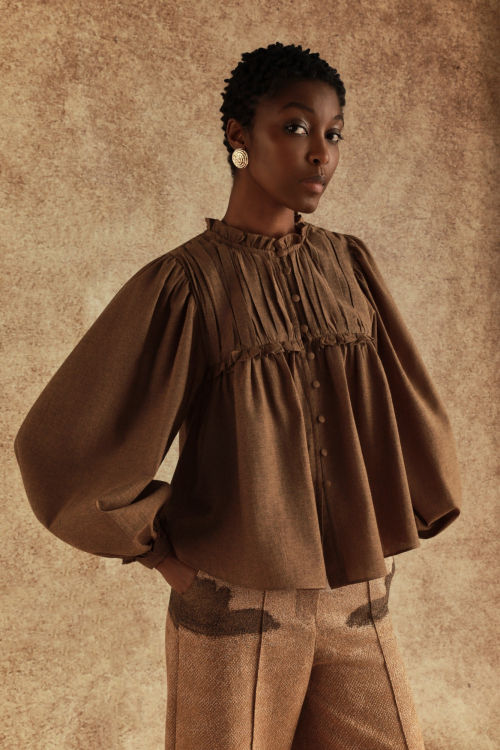 BLUSA MELINA FERRUGEM