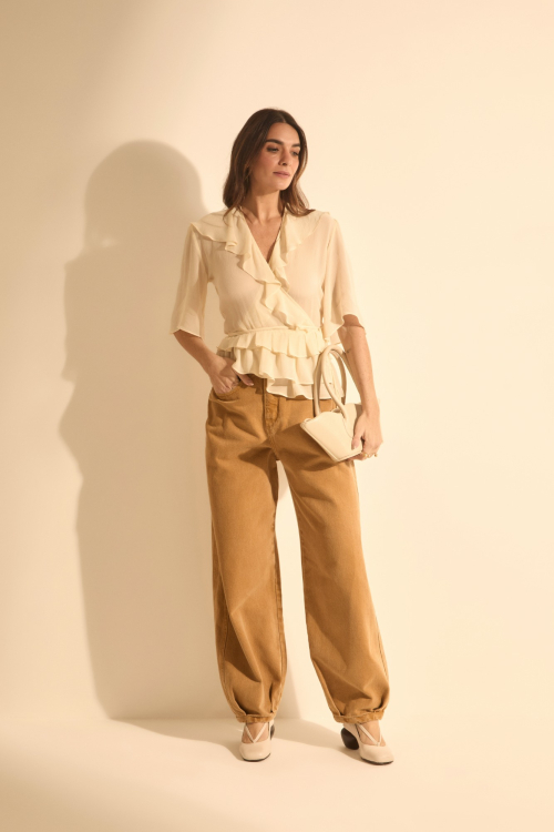 Aluf — BLUSA POEMA OFF WHITE