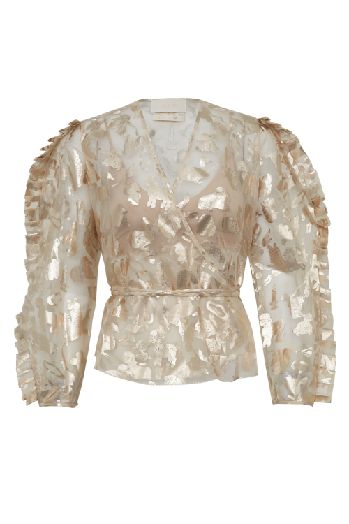 Aluf — ALUF - Blusa Relicário Champanhe