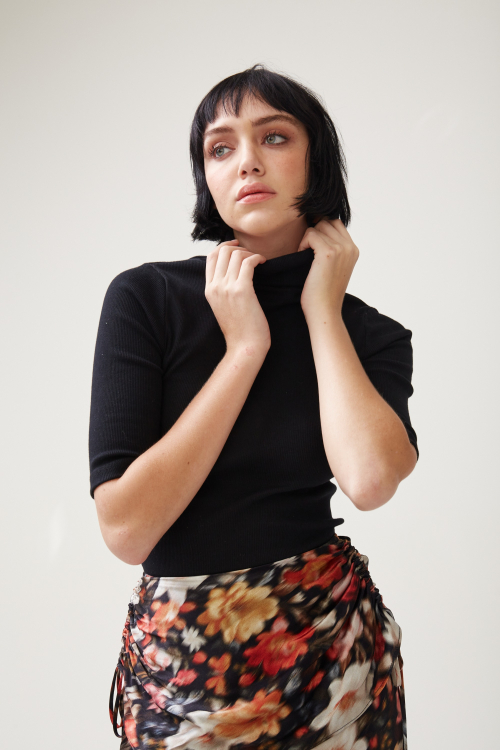 Aluf — ALUF - Blusa Rolê Preto