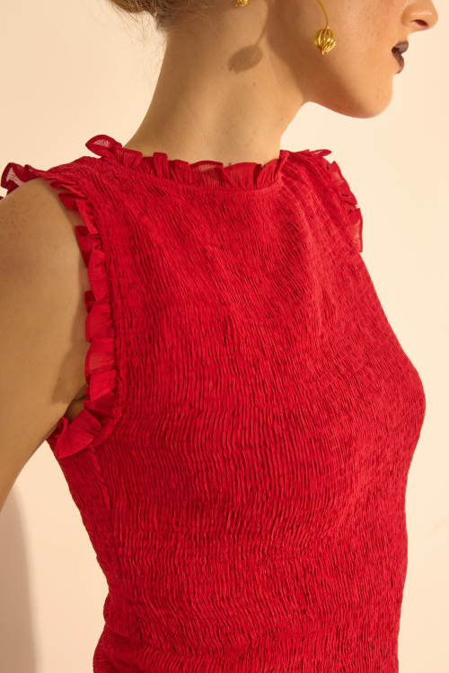 BLUSA SONETO VERMELHO
