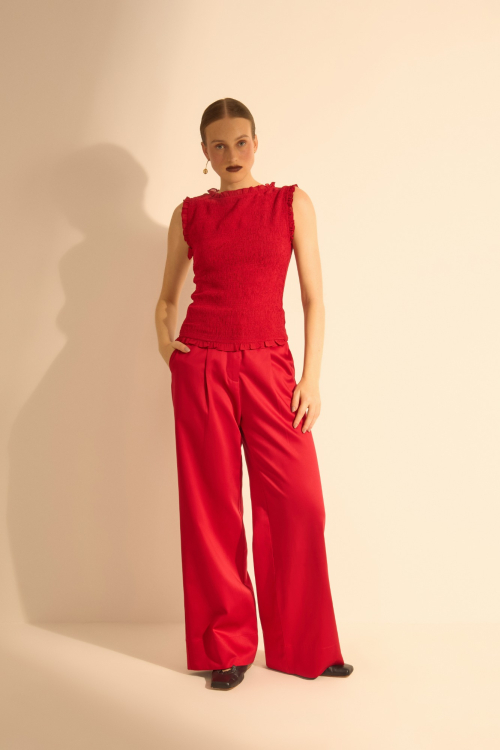 Aluf — BLUSA SONETO VERMELHO