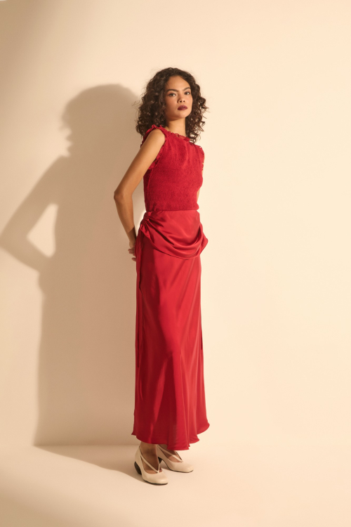 Aluf — BLUSA SONETO VERMELHO
