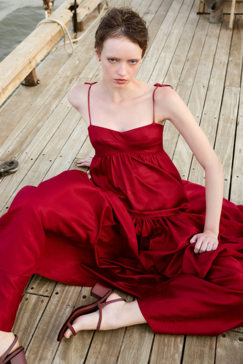 Aluf — VESTIDO GRETA VERMELHO