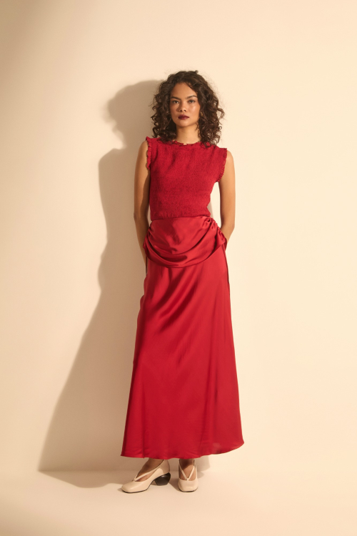 Aluf — BLUSA SONETO VERMELHO
