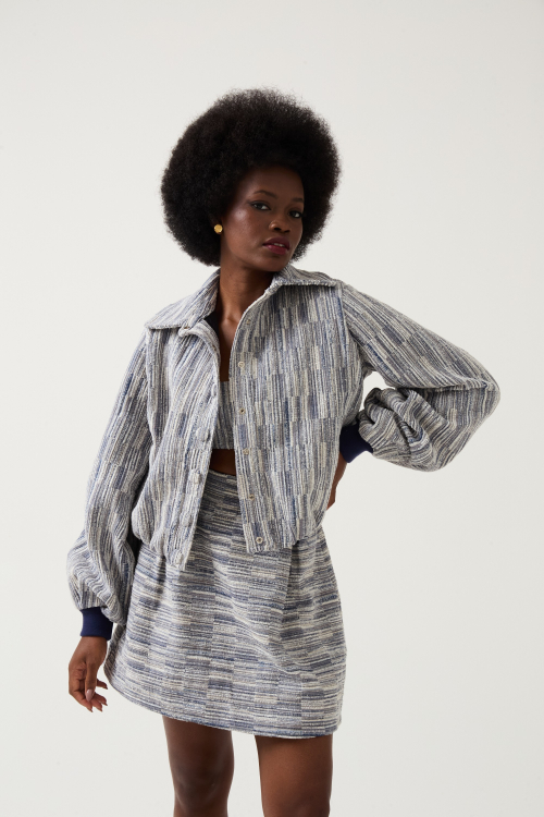 BOMBER CIRQUE ÍNDIGO