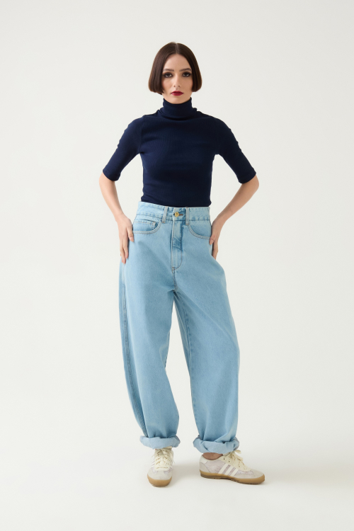 Aluf — ALUF - Blusa Rolin Marinho