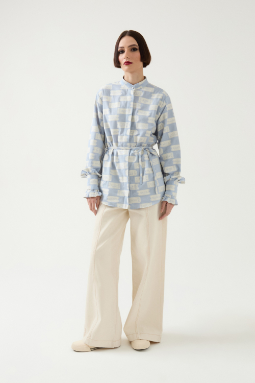 Aluf — ALUF - Camisa Ticket Celeste
