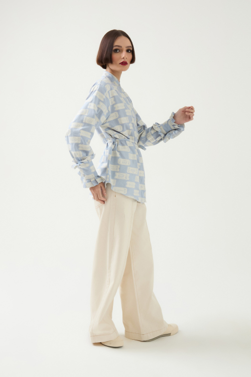 Aluf — ALUF - Camisa Ticket Celeste