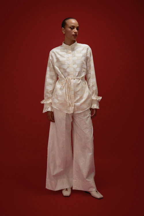 Aluf — ALUF - Camisa Ticket Off White