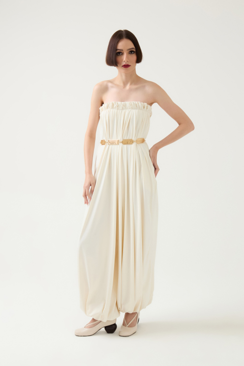 MACACÃO DRAPE OFF WHITE