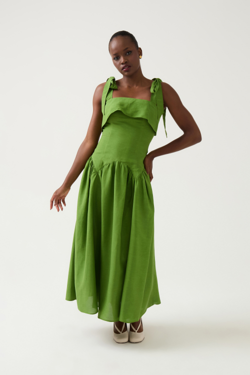 VESTIDO NENA VERDE