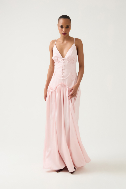 Aluf — ALUF - Vestido Arlequim Balé Lenzing™ Ecovero™ Tencel™