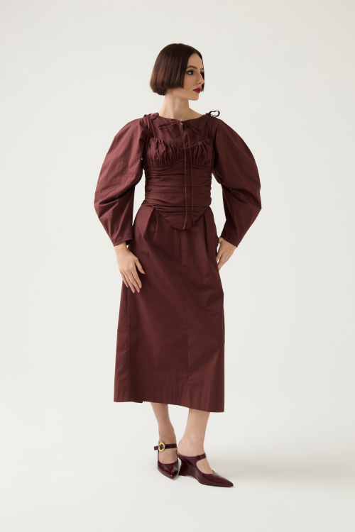 Aluf — ALUF - Vestido Bambolê Cacau