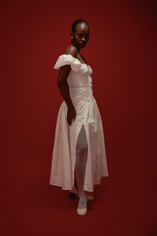 Aluf — ALUF - Vestido Malabares Off White