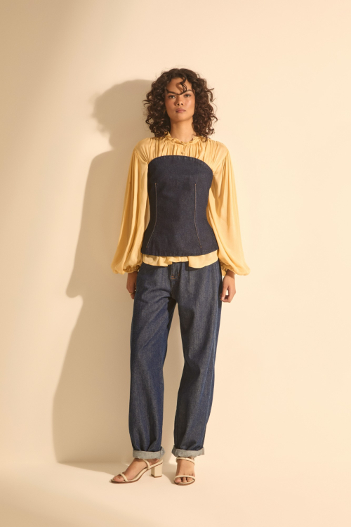 CALÇA ACROBATA ÍNDIGO