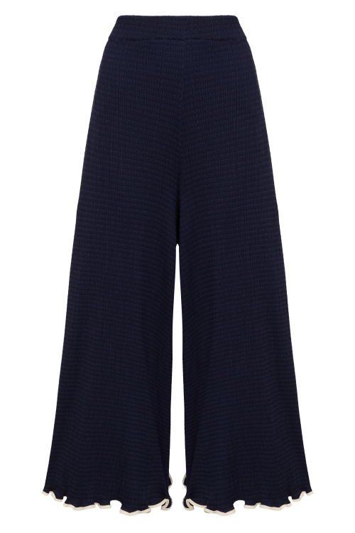 Aluf — ALUF - Calça Merlin Marinho Lenzing™ Ecovero™ Tencel™