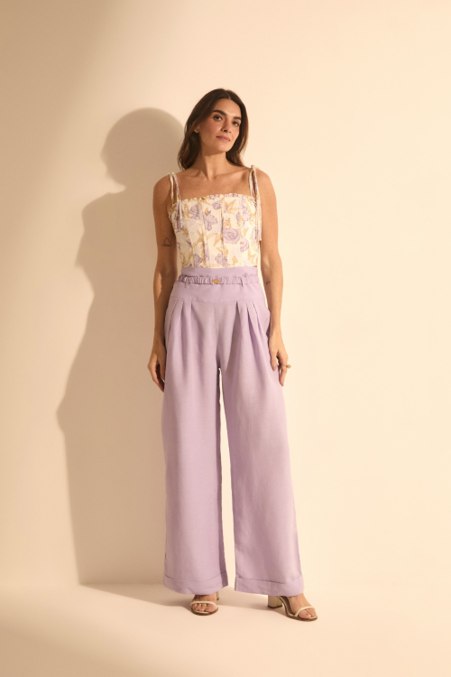 CALÇA MOMENTO LAVANDA