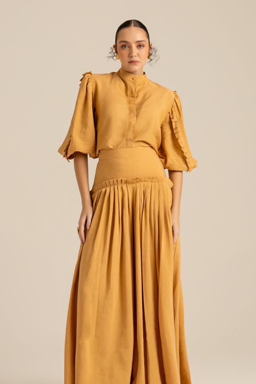 CALÇA NINA CARAMELO