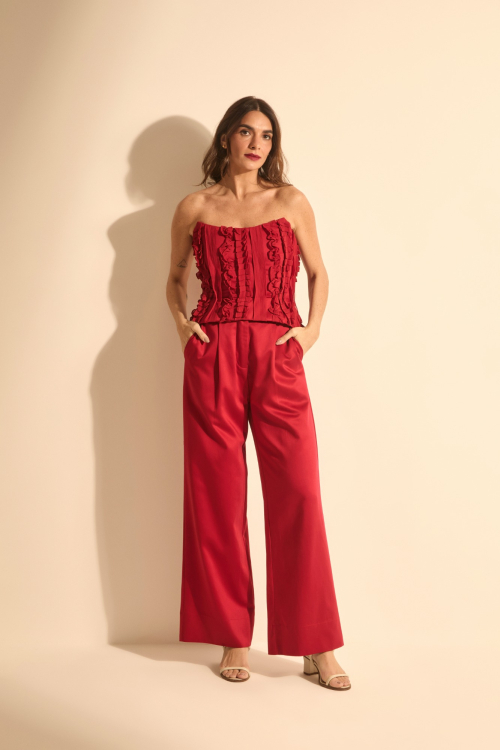 Aluf — CALÇA PROSA VERMELHO