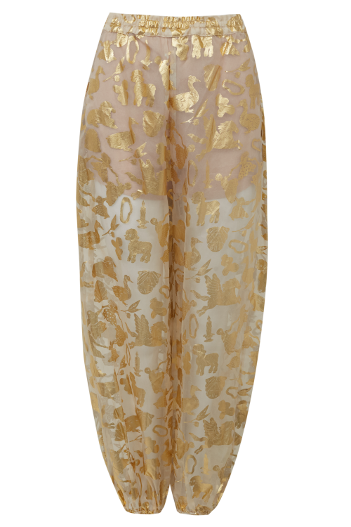Aluf — ALUF - Calça Relicário Dourado