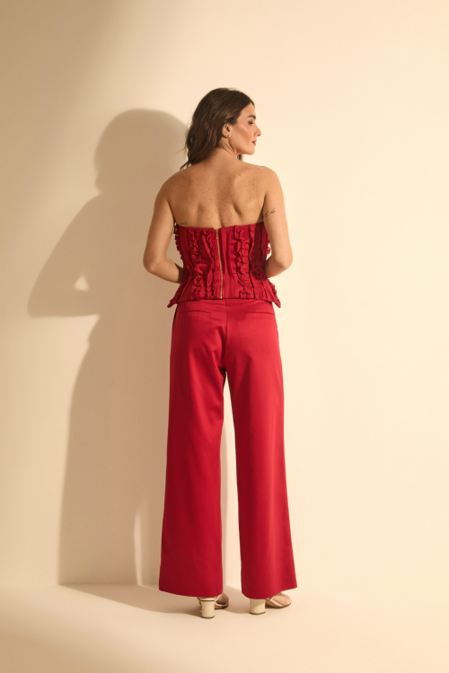 Aluf — CORSET POEMA VERMELHO