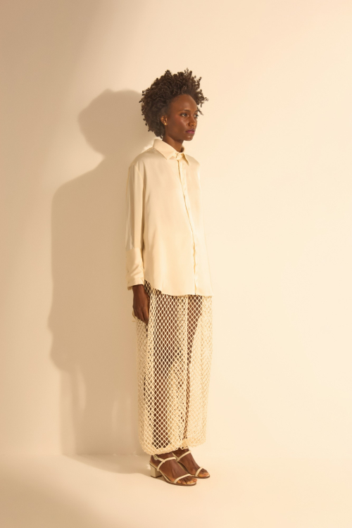Aluf — CAMISA CETIM OFF WHITE