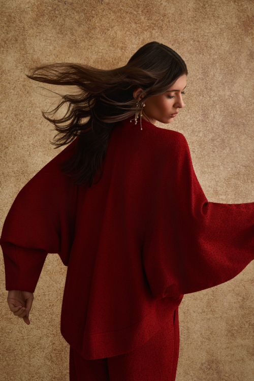 Aluf — CASAQUETO DEUSA VERMELHO