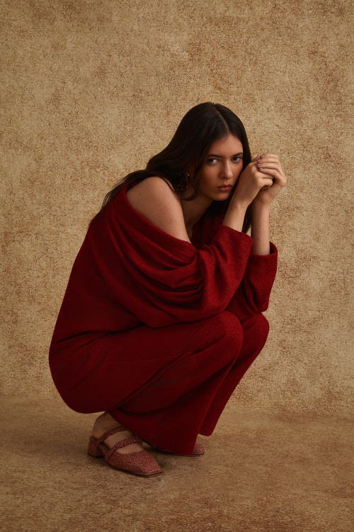 Aluf — CASAQUETO DEUSA VERMELHO