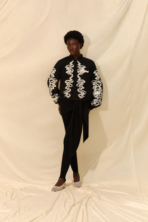BOMBER NAVEGANTE PRETO