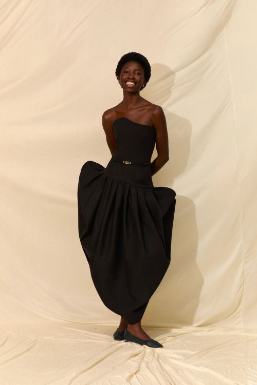 VESTIDO NAVEGANTE PRETO	