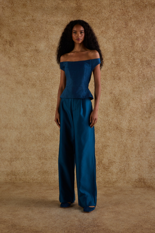 Aluf — CORSET AMPULHETA AZUL PETRÓLEO