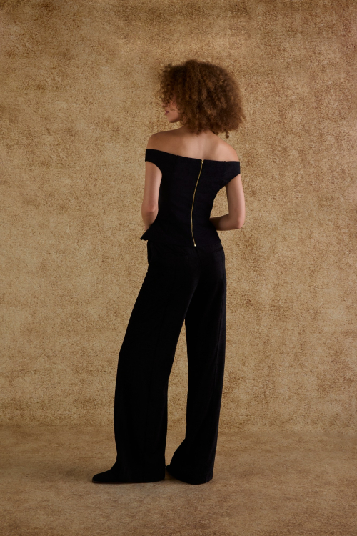 Aluf — CORSET AMPULHETA PRETO