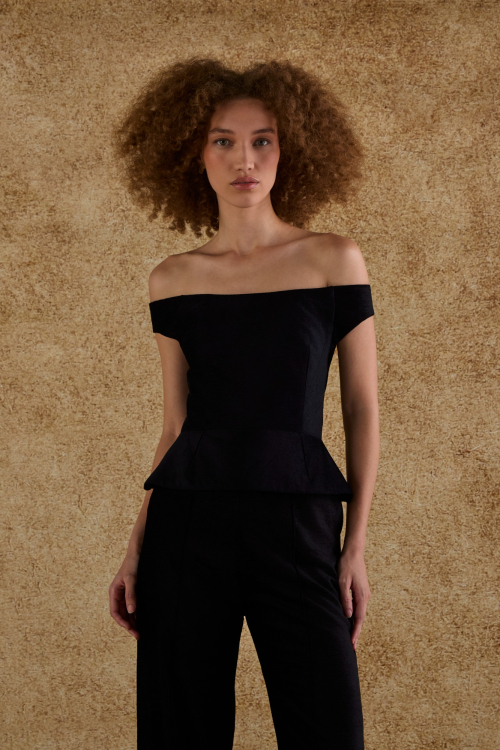 Aluf — CORSET AMPULHETA PRETO