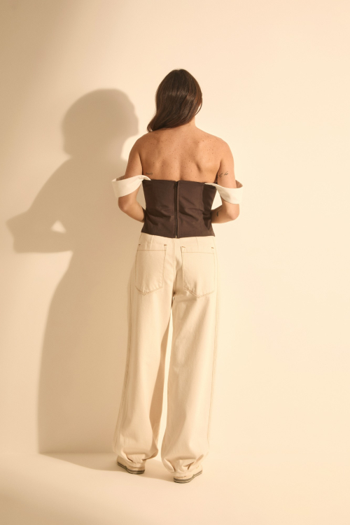 Aluf — CORSET VICTORIA TABACO