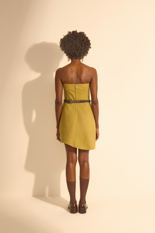 Aluf — MINI VESTIDO ALTER PISTACHE